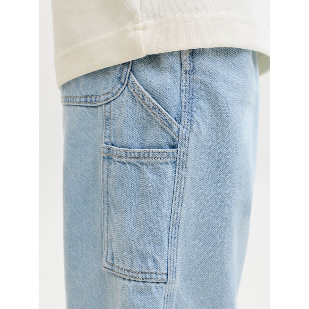 Jean Baggy Fit blue denim, JACK & JONES JUNIOR