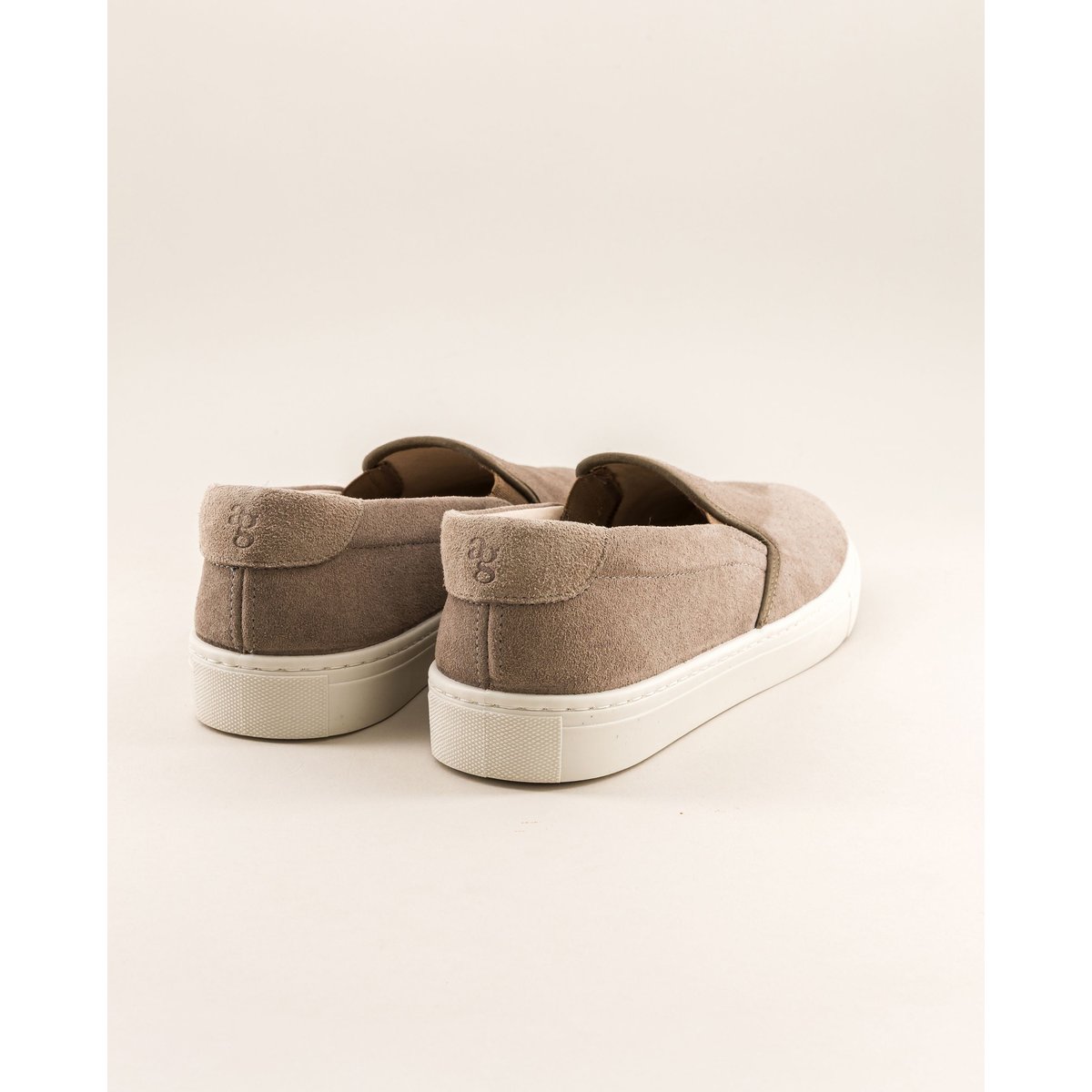 Basket slip-on cuir suède ELLIS gris, ANGARDE