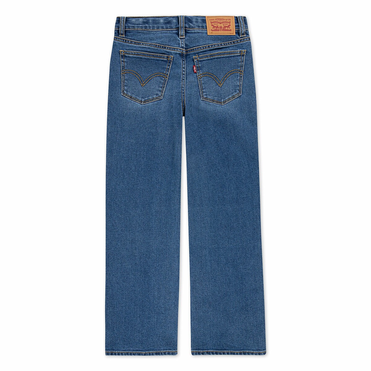 Jeans wide leg azul escuro, LEVI'S KIDS