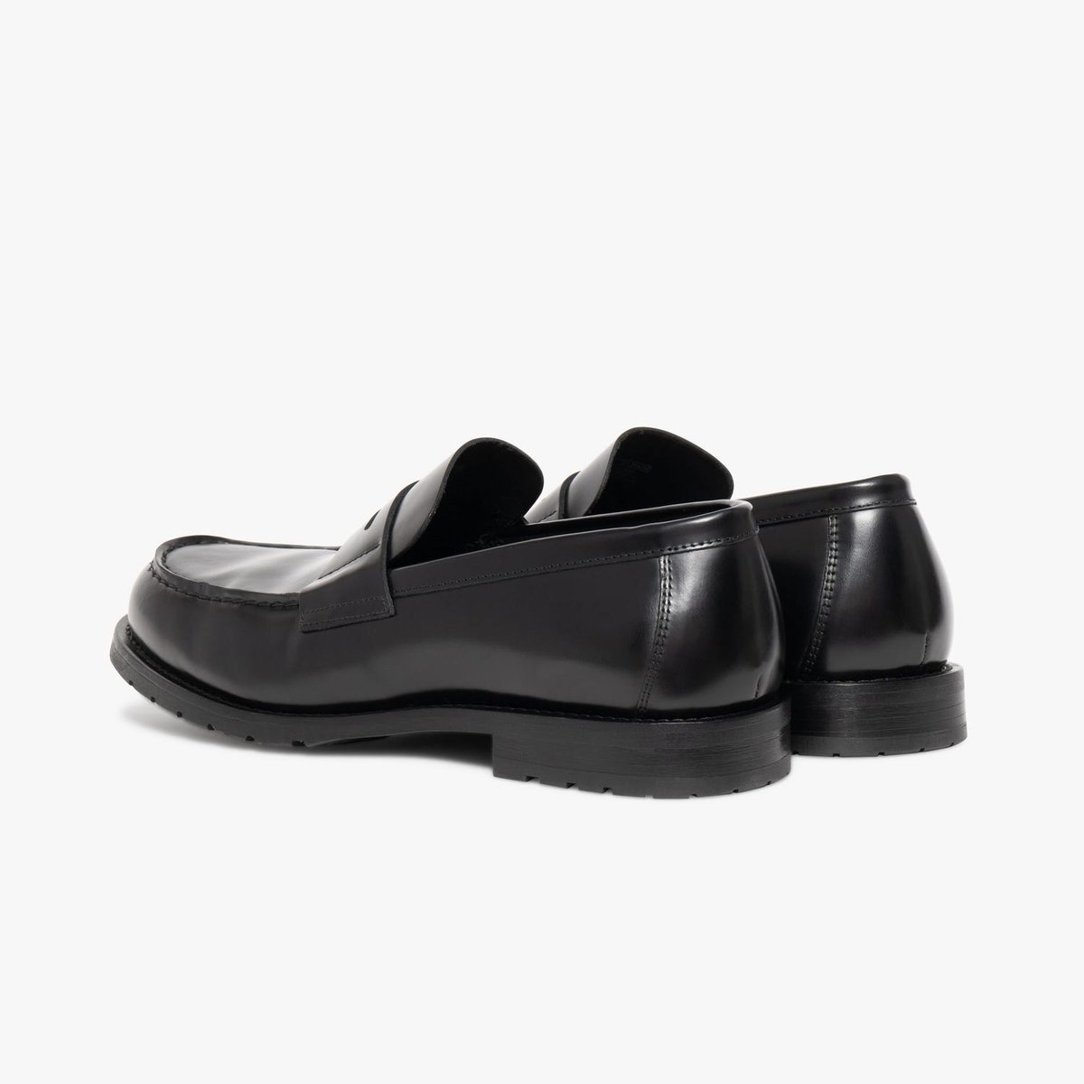 Mocassin en cuir MATTHIAS noir, BOCAGE