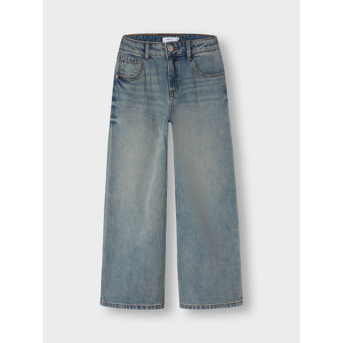 Jean gris - vintage medium blue denim, NAME IT