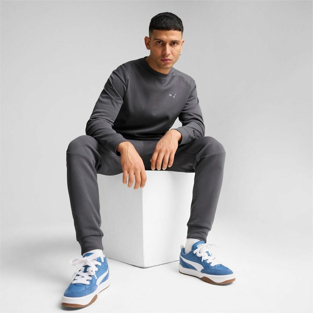Sweat col rond RAD/CAL gris anthracite, PUMA