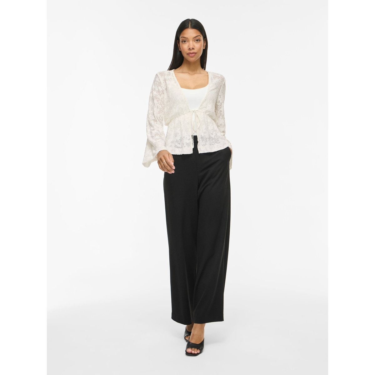 Cardigan blanc - snow white1, VILA