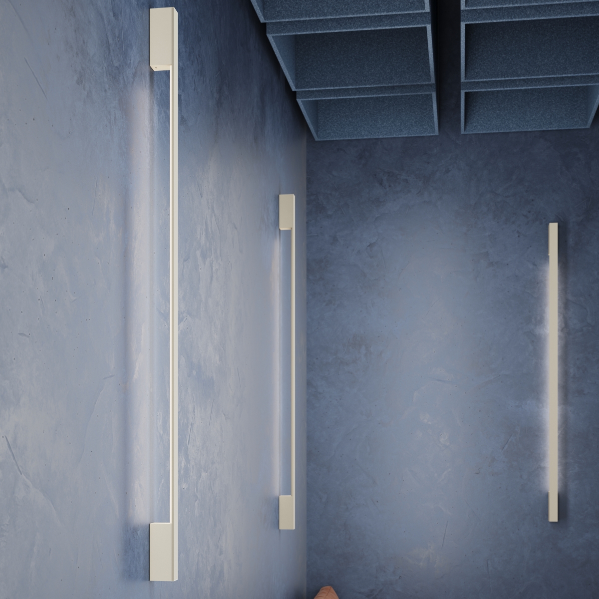Applique murale Aluminium Beige LED 1 Lahti beige, EDEN