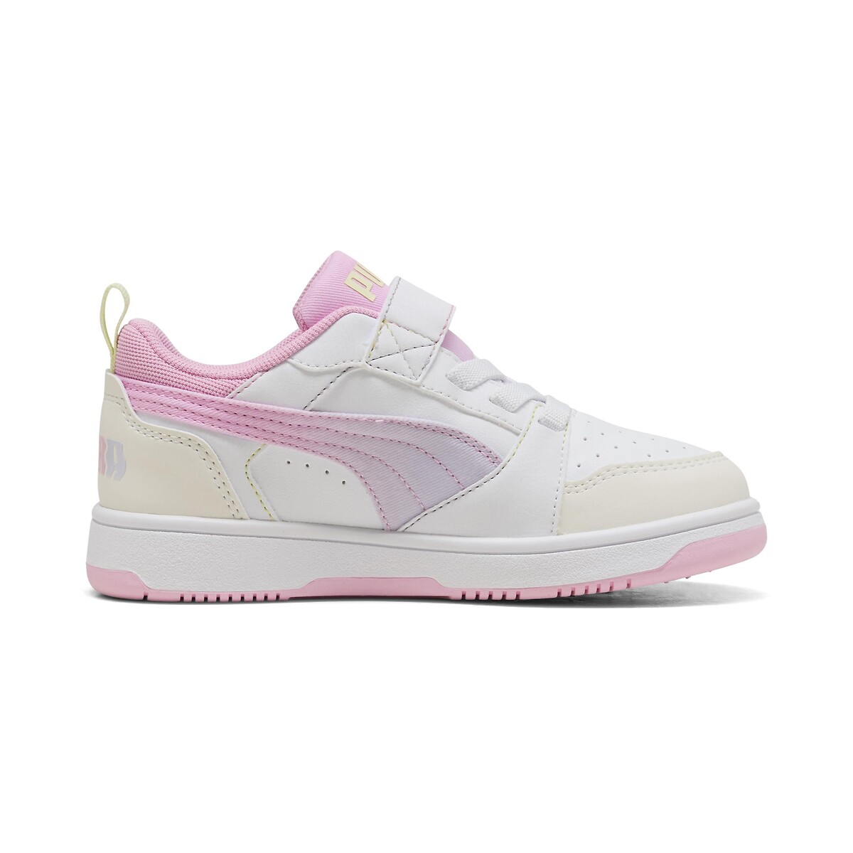 Baskets Rebound V6 Lo Come On blanc/rose, PUMA