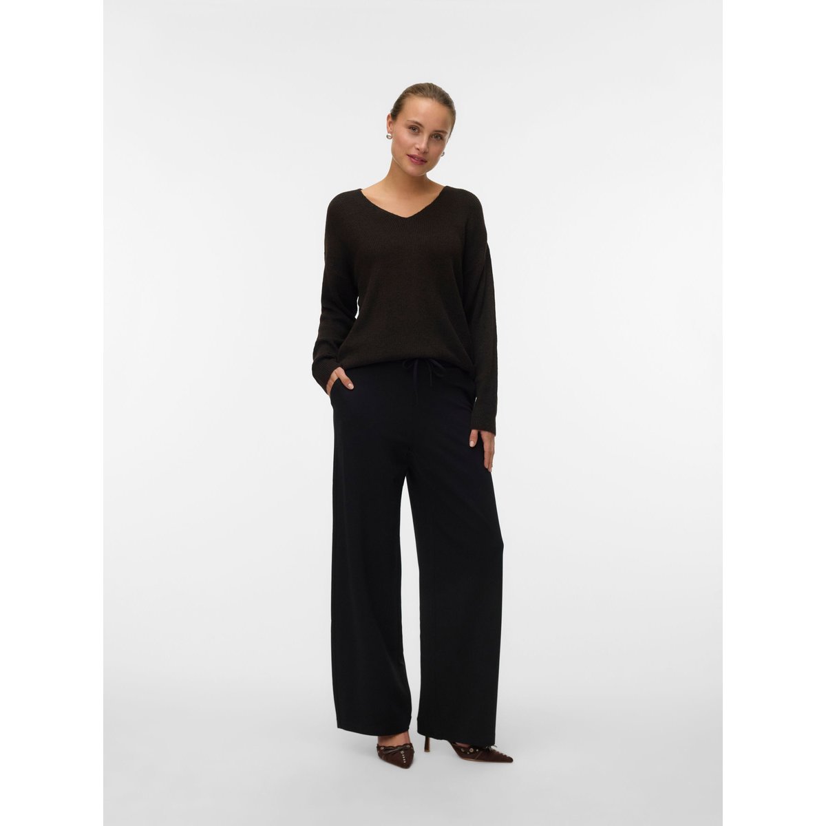 Pantalon noire - black, VERO MODA