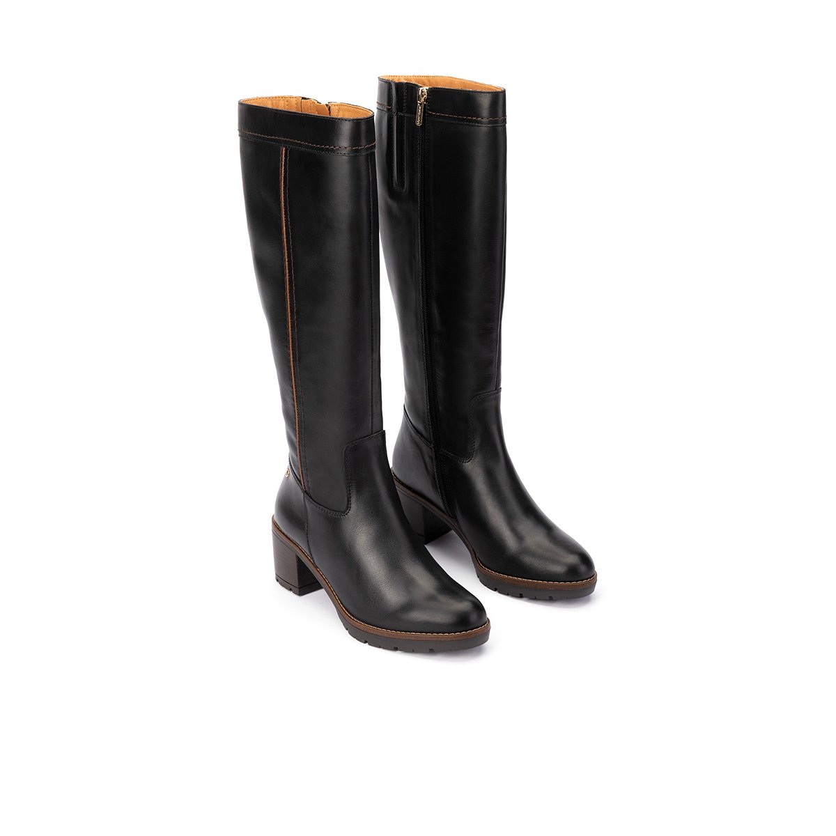 Bottes cuir Llanes black, PIKOLINOS