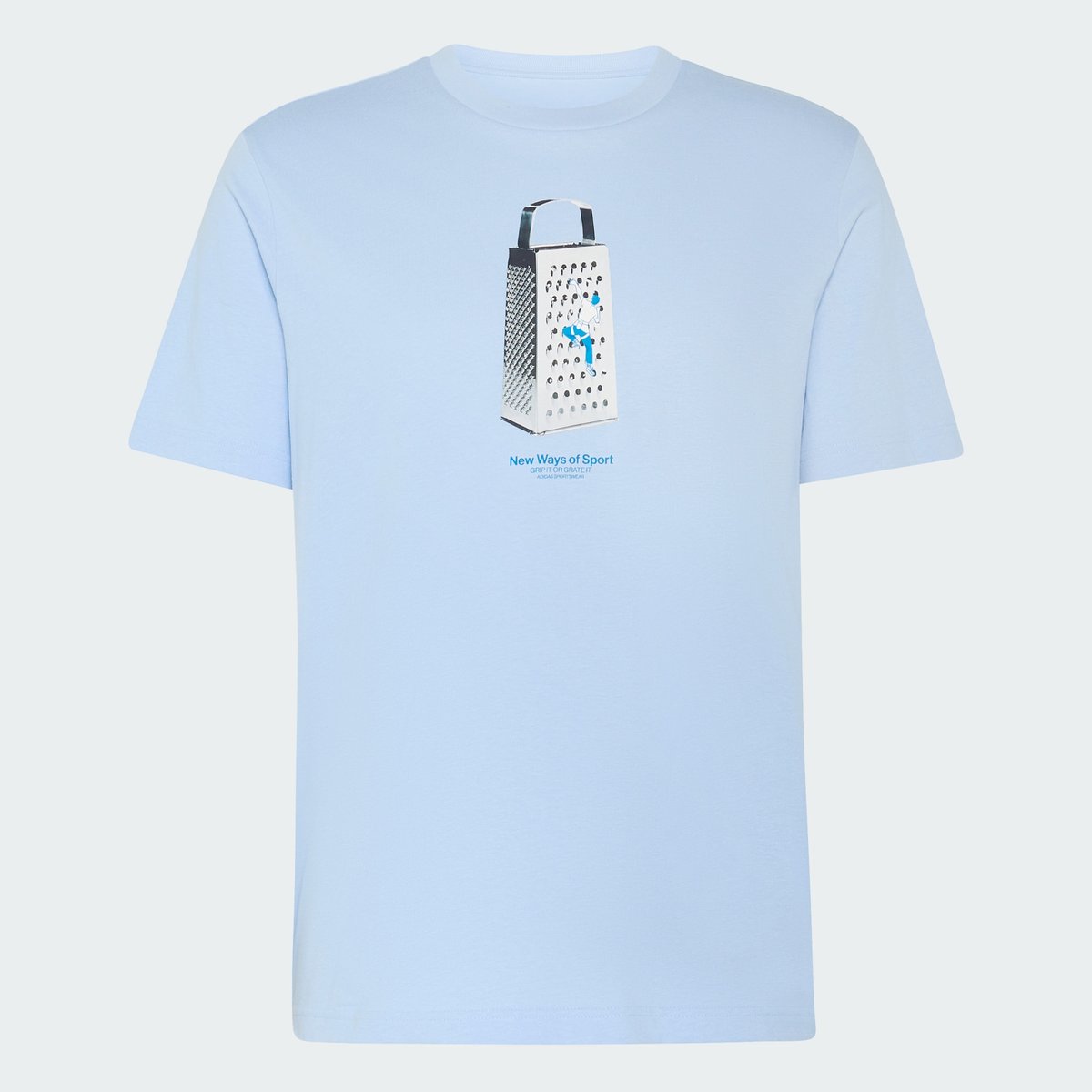 T-Shirt Graphique Croquis Escalade T-Shirt Graphique Croquis Escalade glow blue, ADIDAS SPORTSWEAR