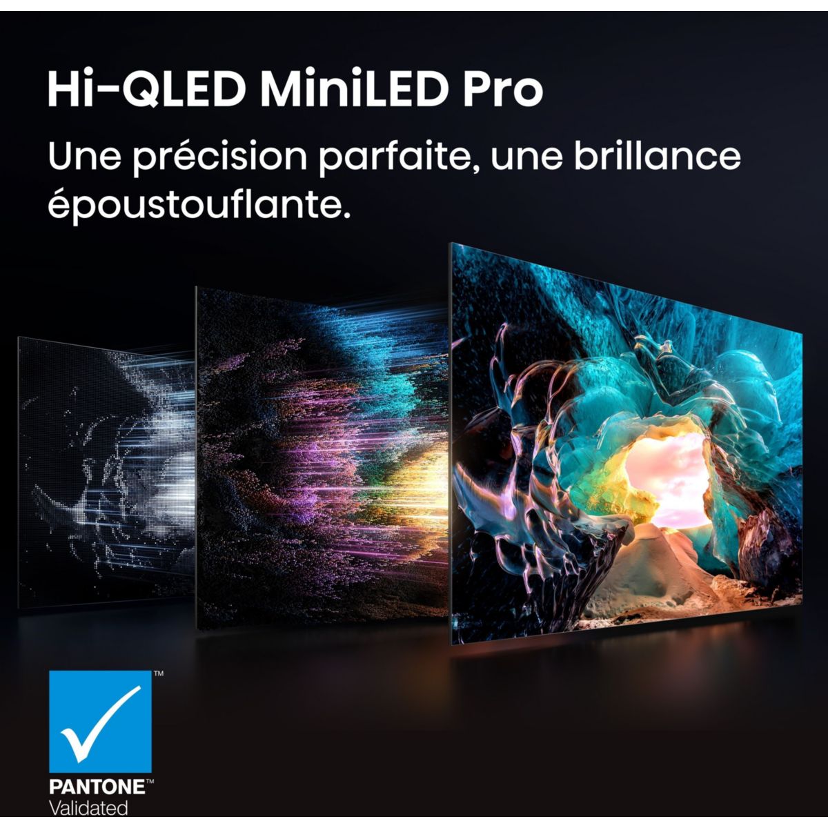 TV Mini LED 75U7S PRO (2026) 75" (189 cm) 4K - Anti-reflets couleur unique, HISENSE