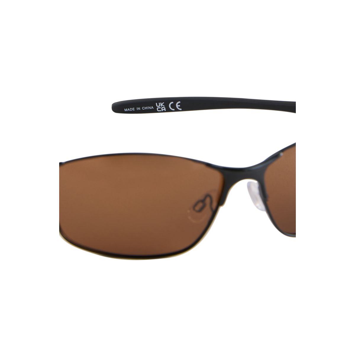 Lunettes de soleil métalliques marron noir, NEXT