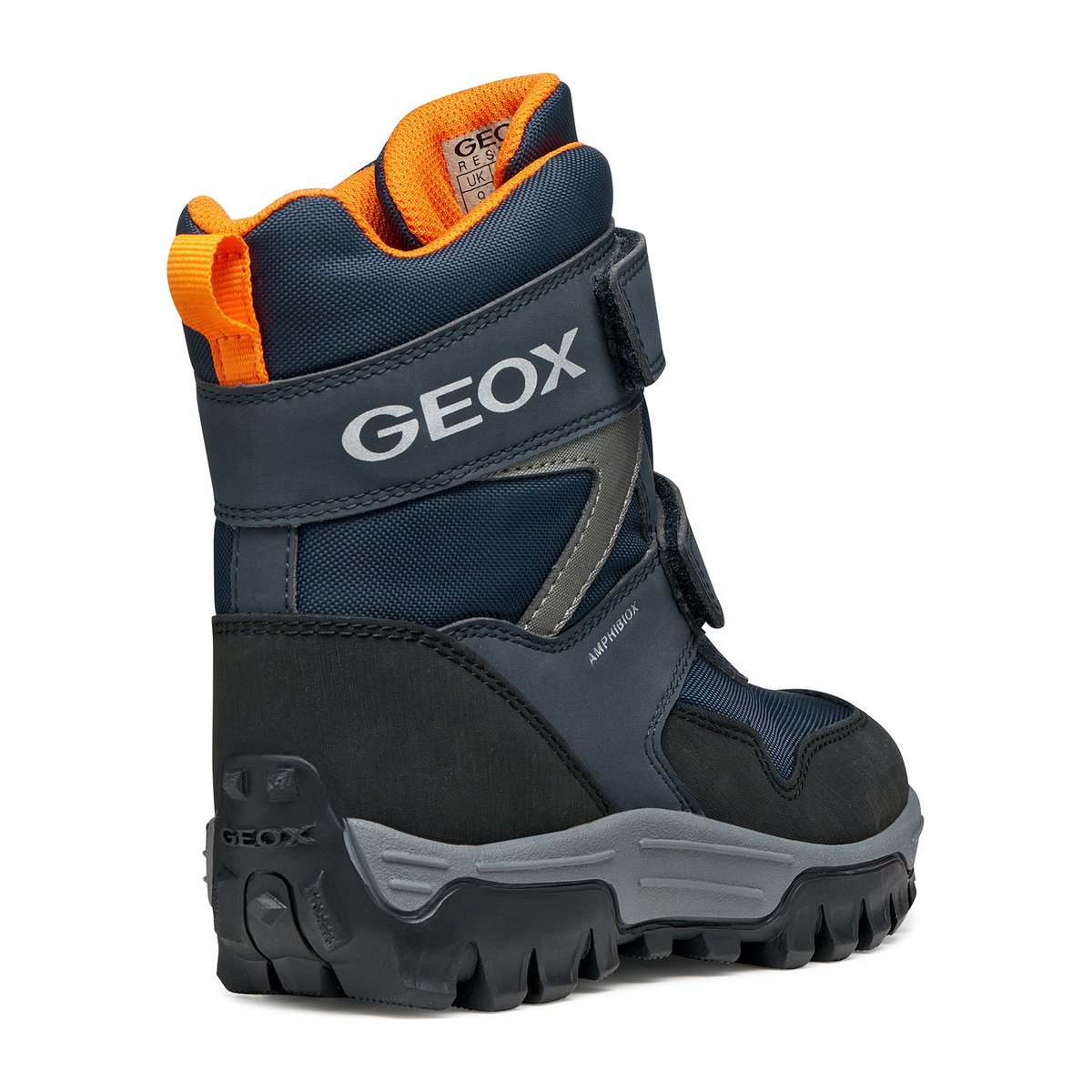 Bottes Et Bottines  J HIMALAYA  B ABX bleu marine/orange, GEOX