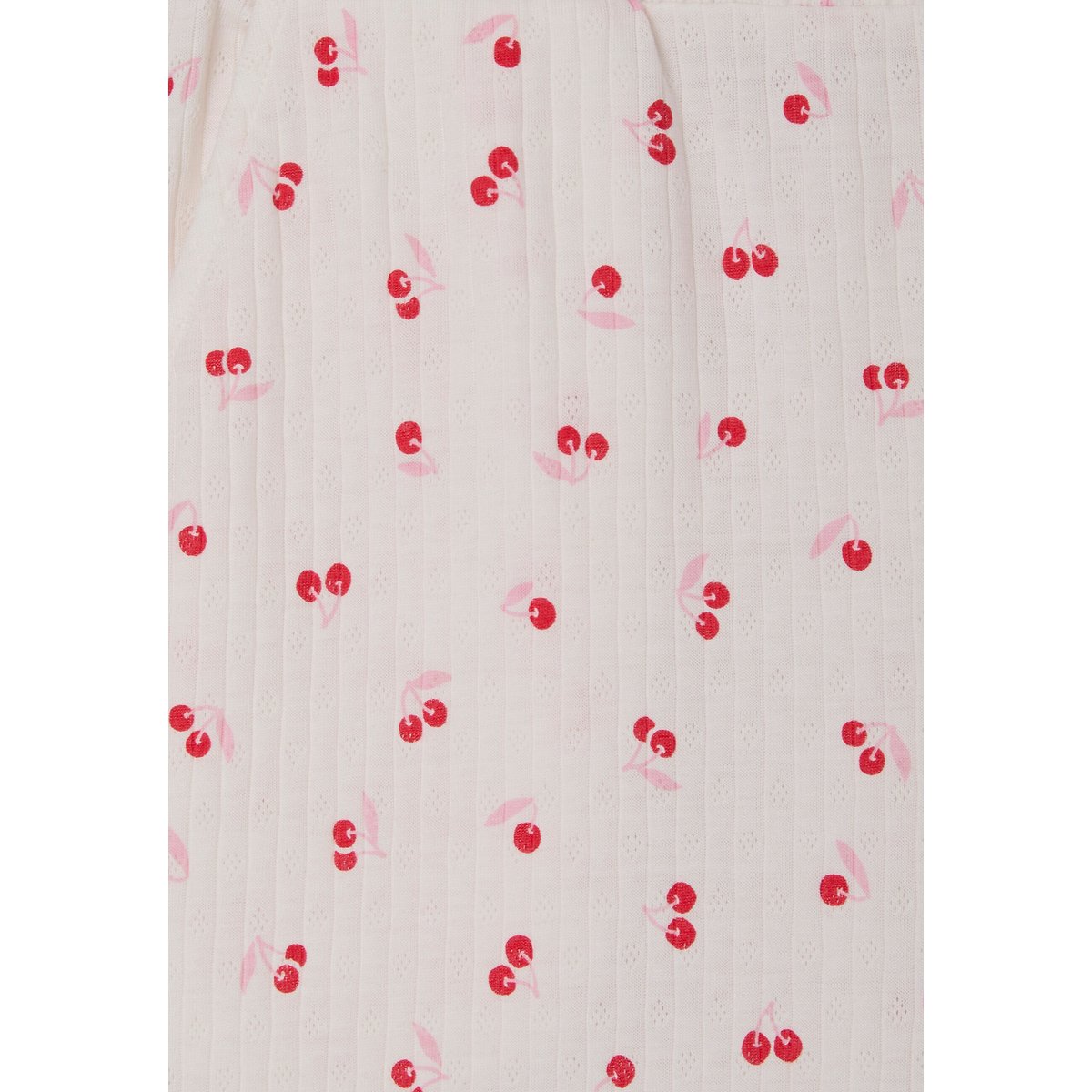 Pyjama 7/8ème en maille pointelle rose imp., DAMART
