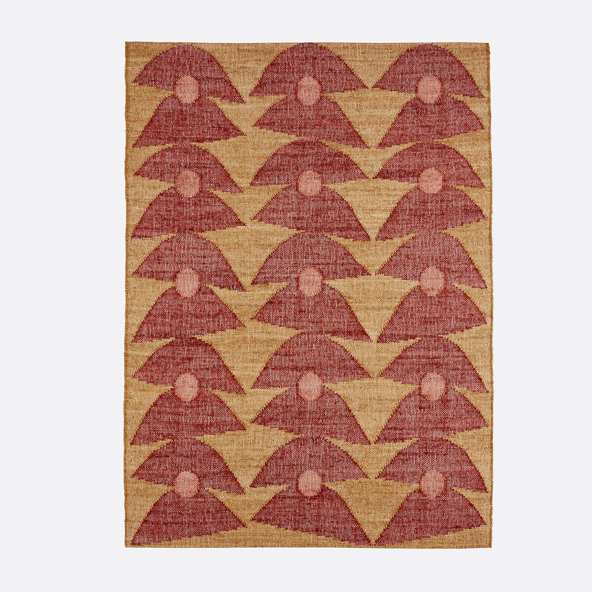 Tapis en 89% jute, LASSAN multicolore, LA REDOUTE INTERIEURS
