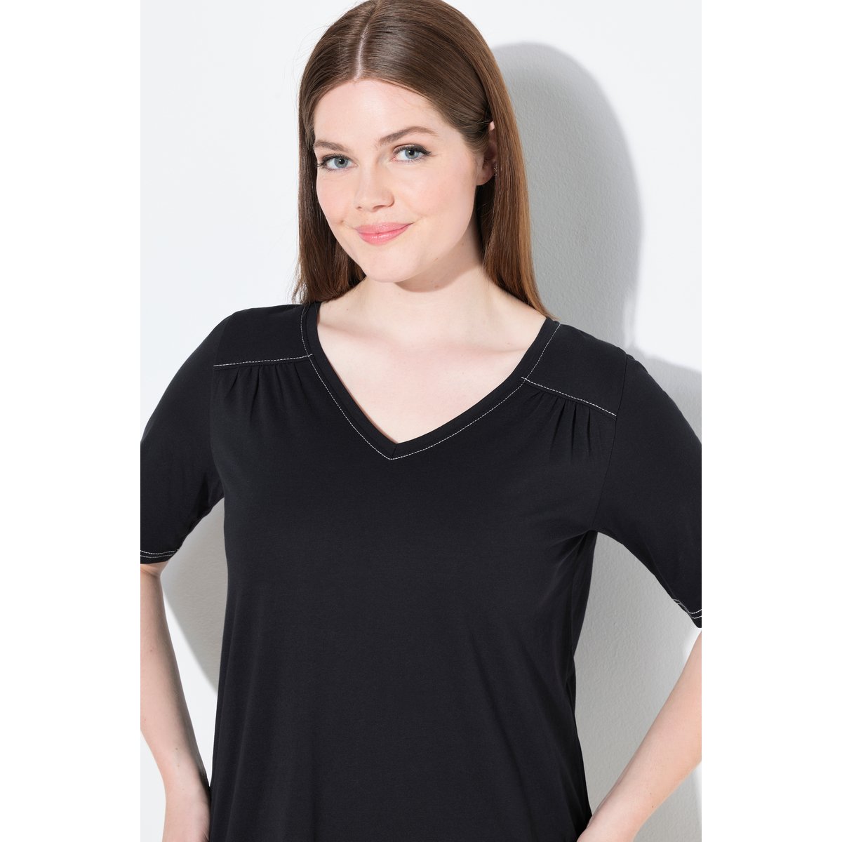 Pyjama motif feuilles noir, ULLA POPKEN