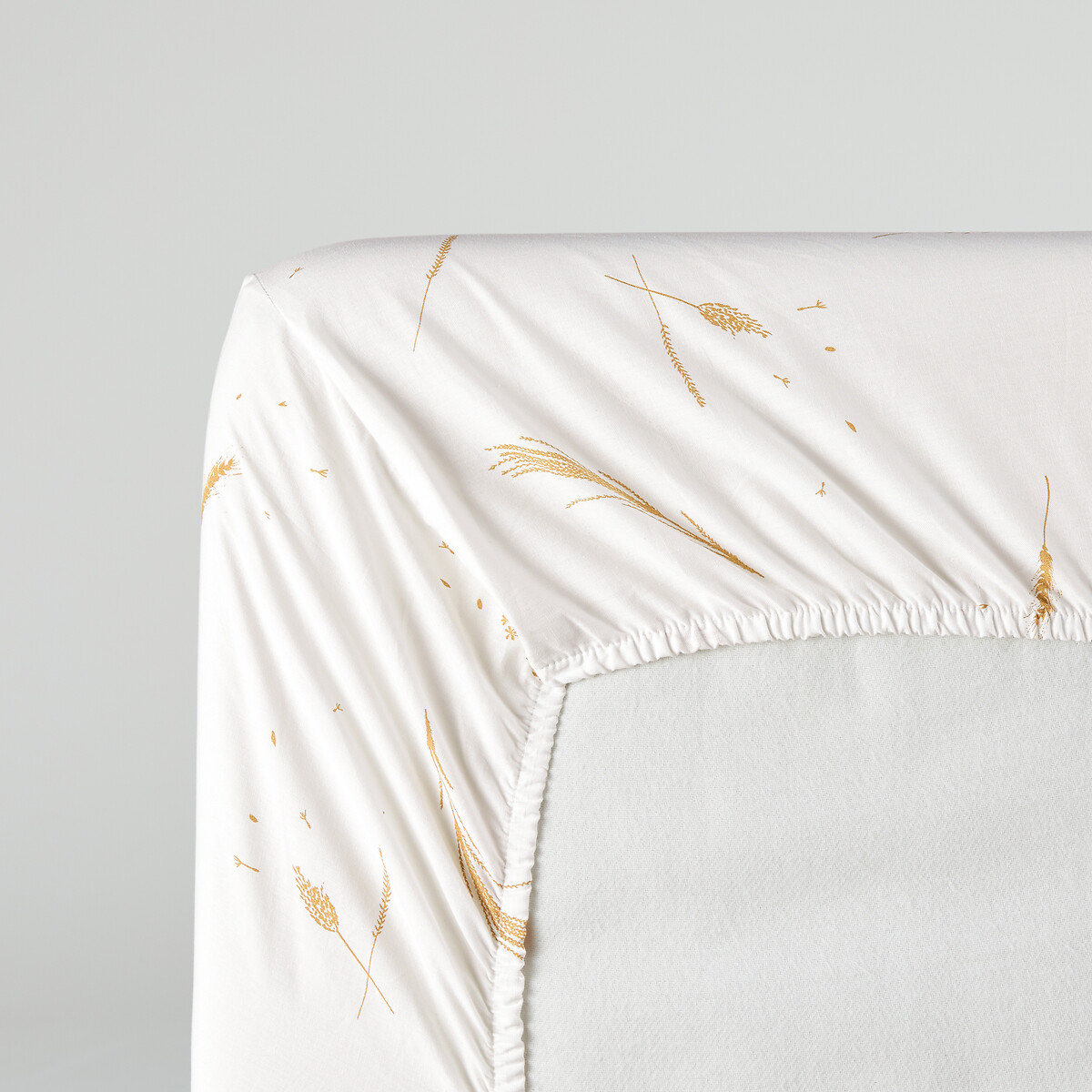 Sábana bajera de algodón, Graminée estampado, LA REDOUTE INTERIEURS