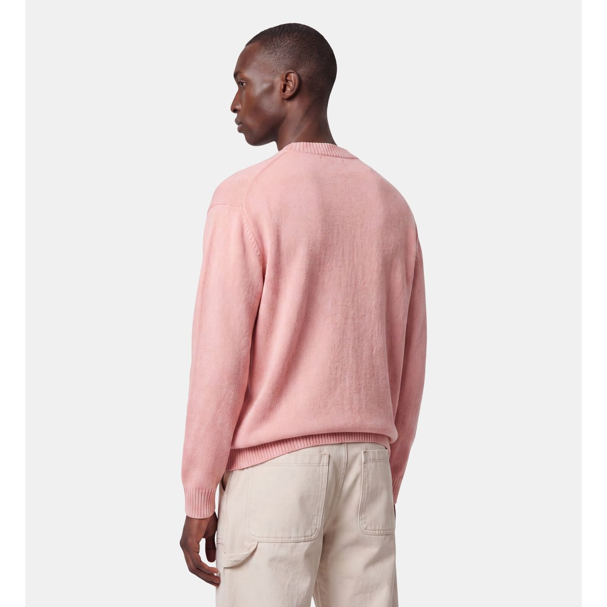 Pull droit toft laine mélangée rose thé, GALERIES LAFAYETTE