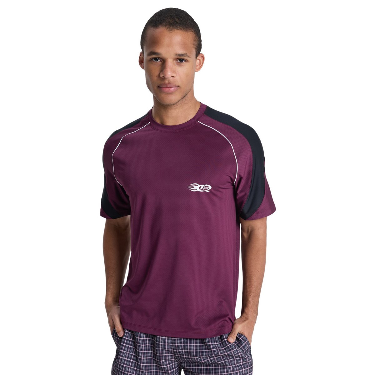 T-shirt de surf à manches courtes MERCURY AMERICANA violet potent purple, QUIKSILVER