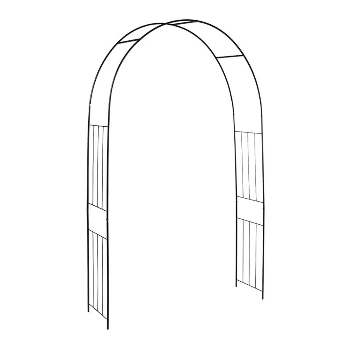 Arche ronde metal pour décor floral 218 cm couleur unique, ESSCHERT DESIGN