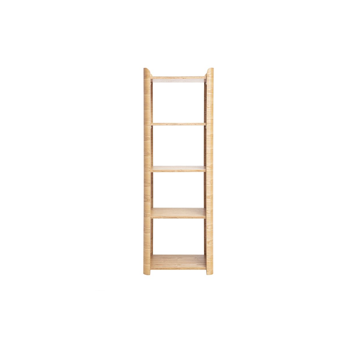 Étagère en bois clair frêne L46 cm NAHIA couleur unique, MILIBOO