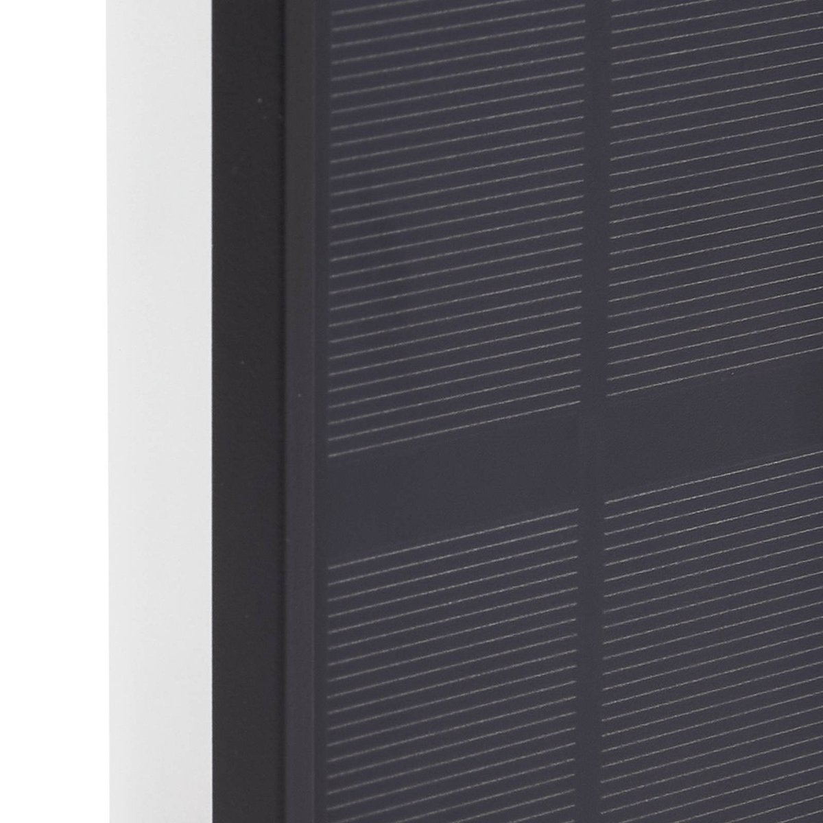 Lampe solaire en aluminiumLED, Laarni noir, blanc, LINDBY