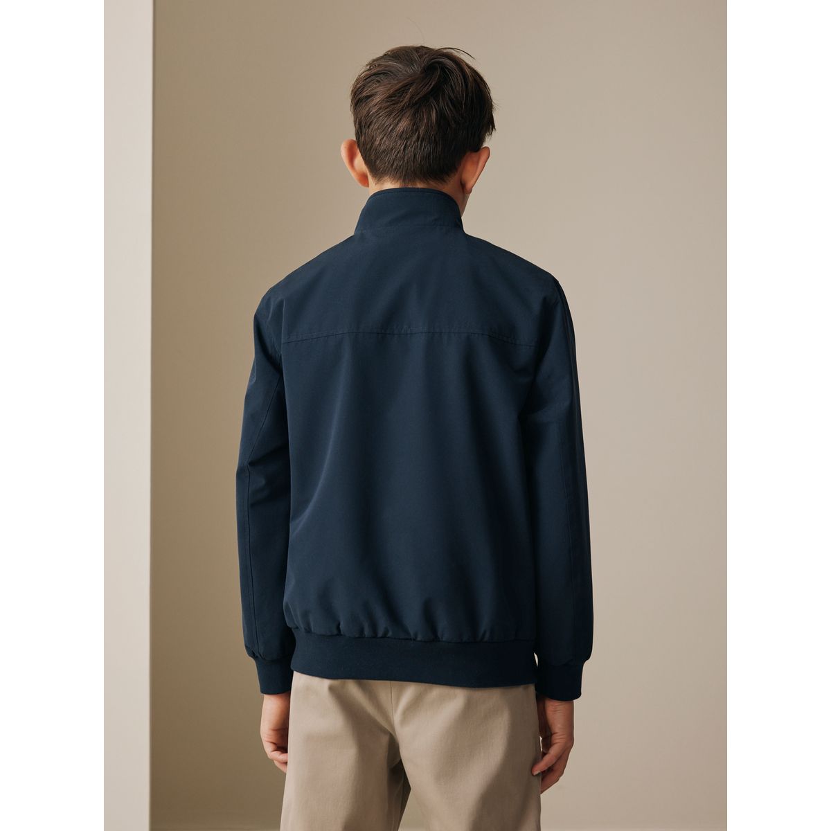 Blouson harrington bleu marine, NEXT