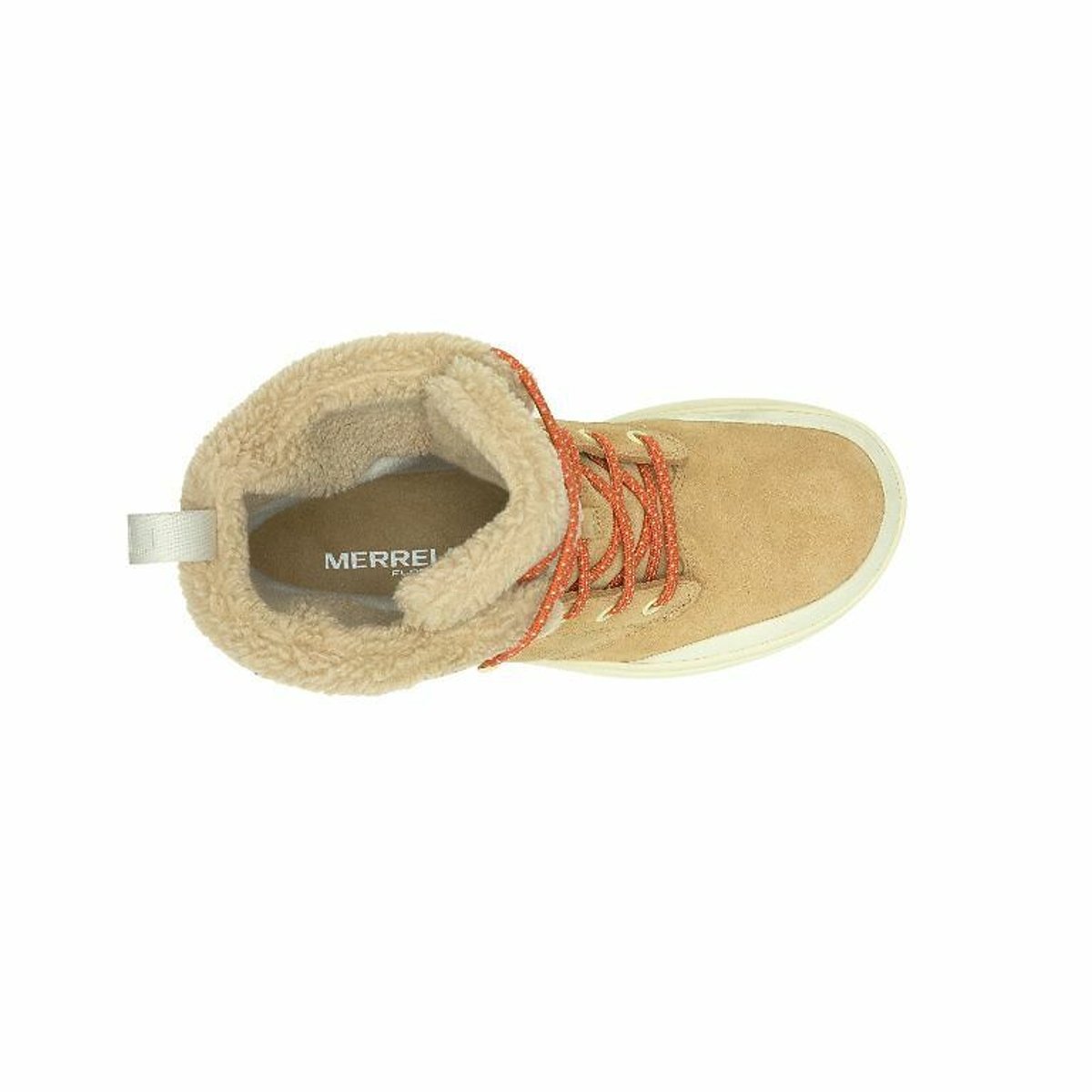 Baskets cuir MARQUETTE THERMO LACE tan, MERRELL