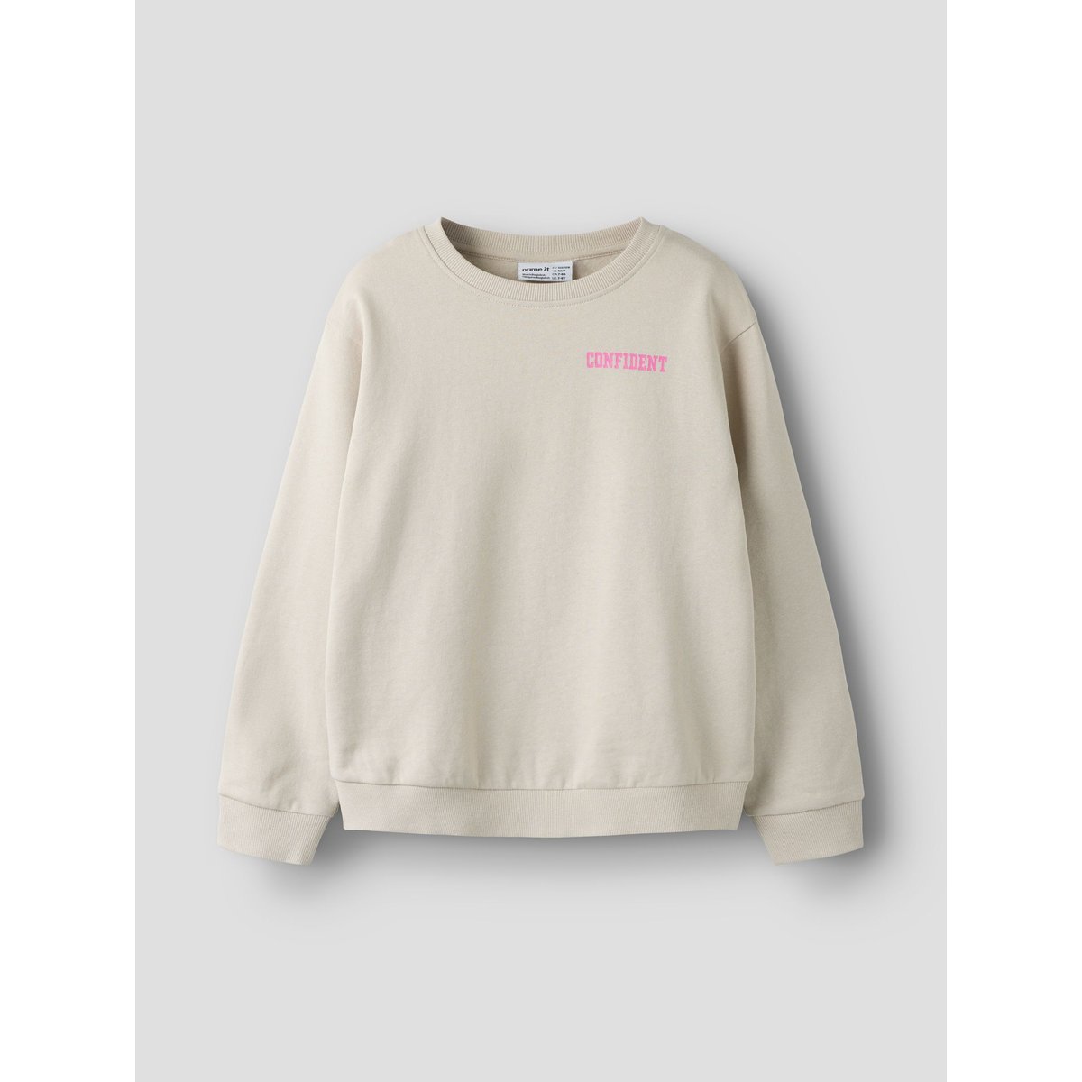 Sweat-Shirt chateau gray, NAME IT