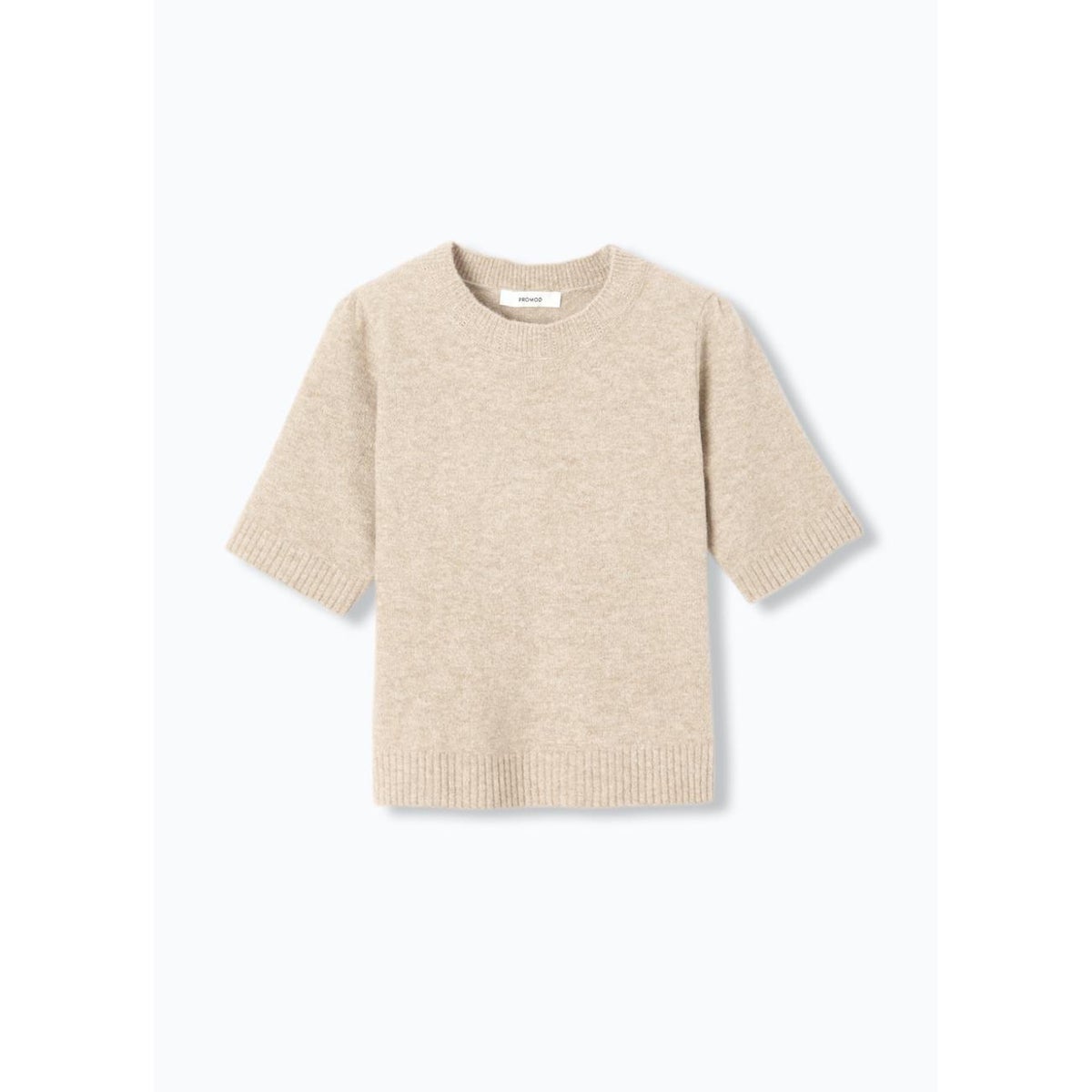 Pull manches courtes beige, PROMOD