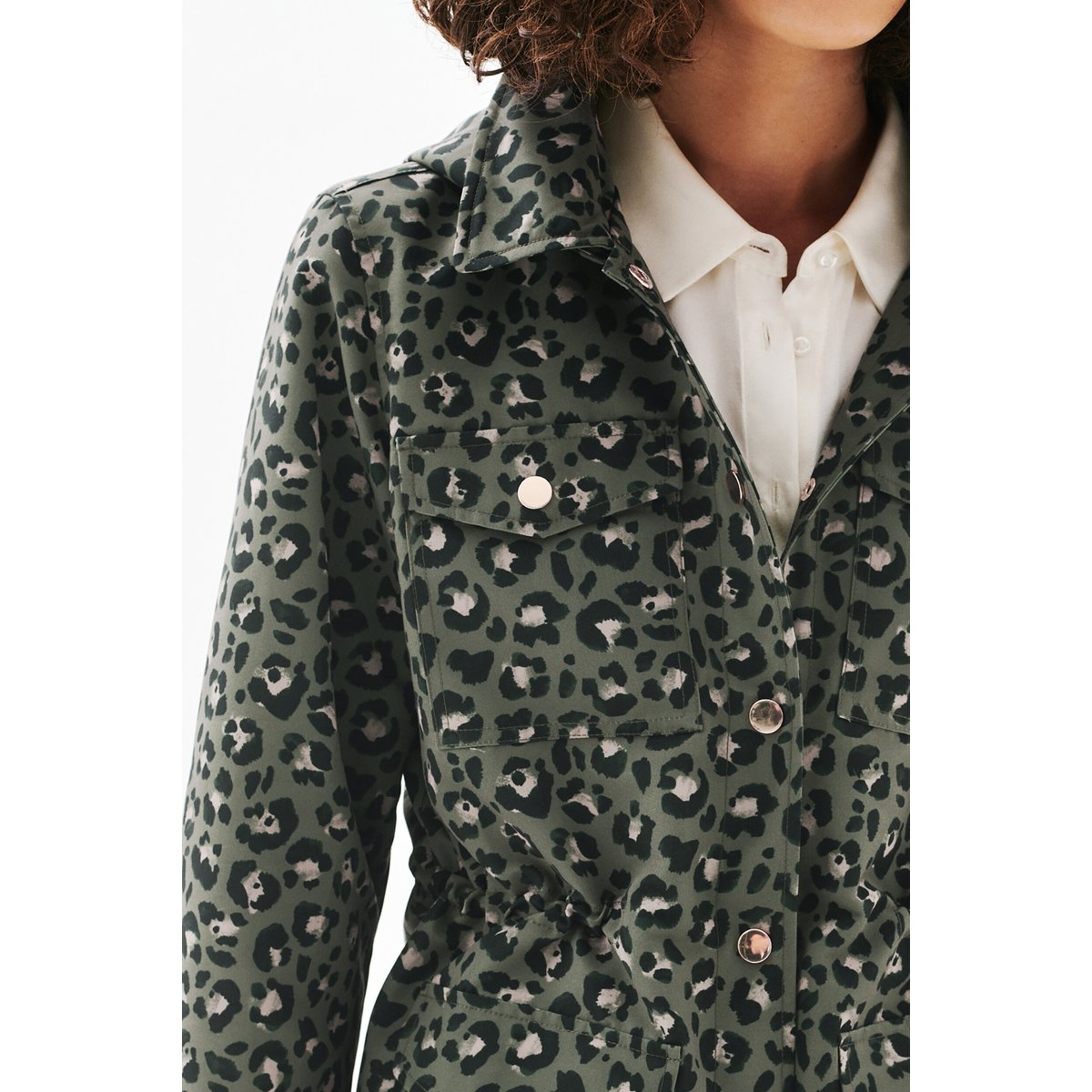 Parka GRACYLEO vert kaki, CAROLL
