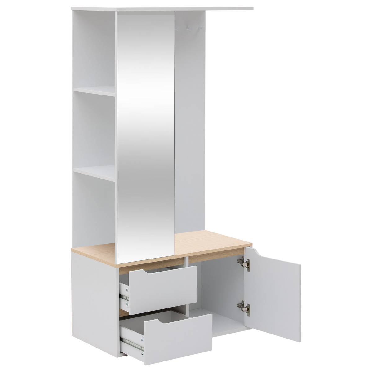 Vestiaire rectangulaire LUMA blanc, 5FIVE SIMPLY SMART