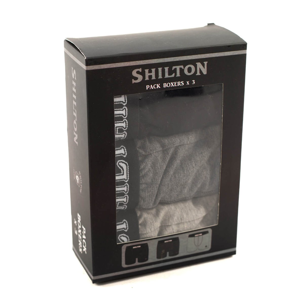 Lot de 3 boxers confort multi, SHILTON
