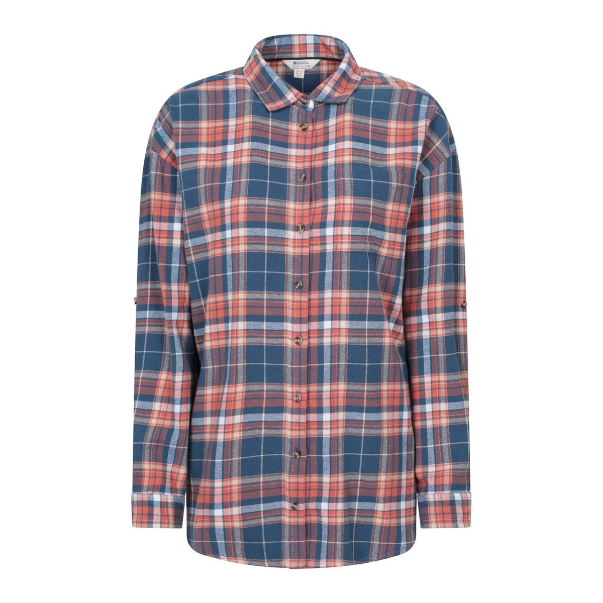 Chemise manches longues ELM bleu marine, MOUNTAIN WAREHOUSE