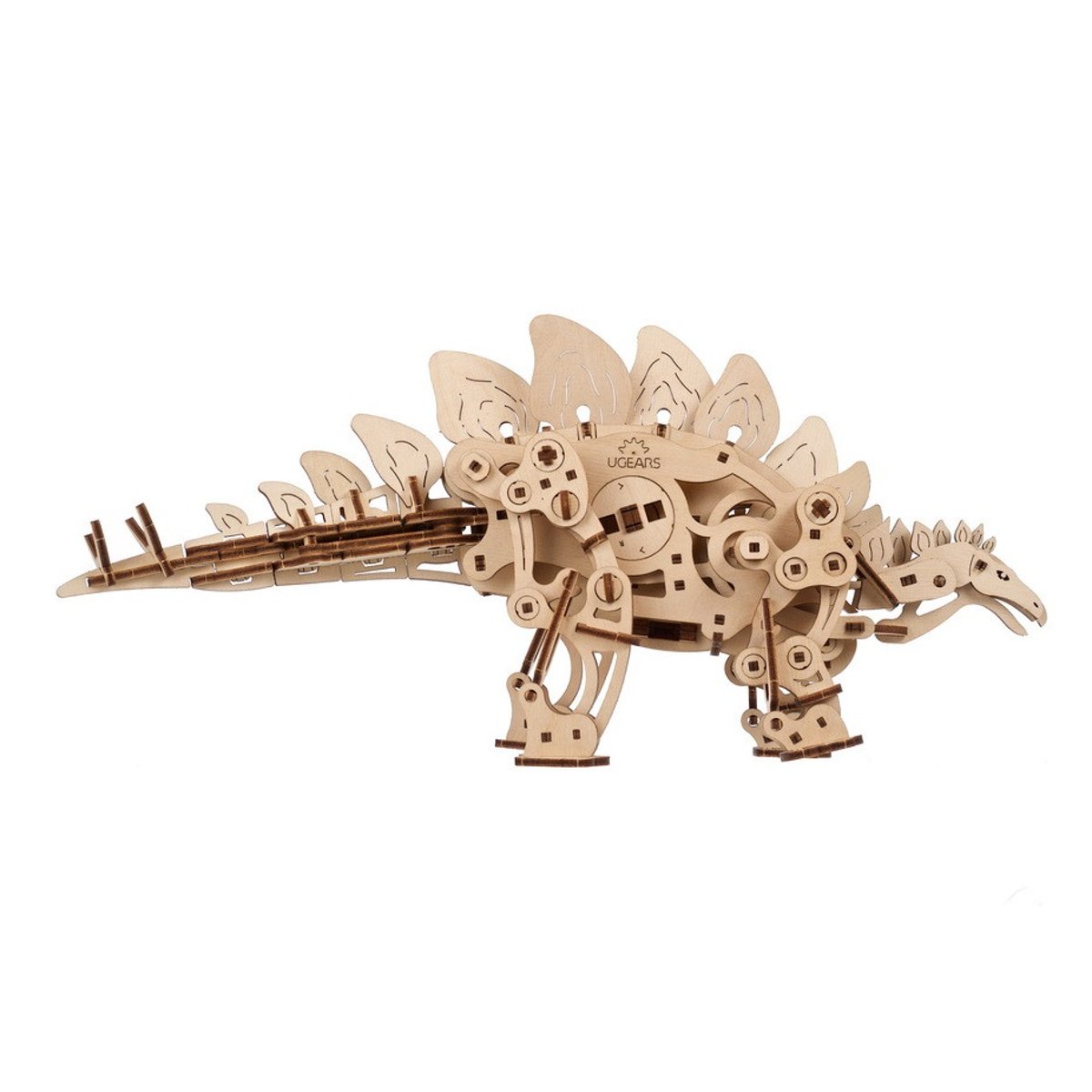 Puzzle 3D Stégosaure beige, UGEARS