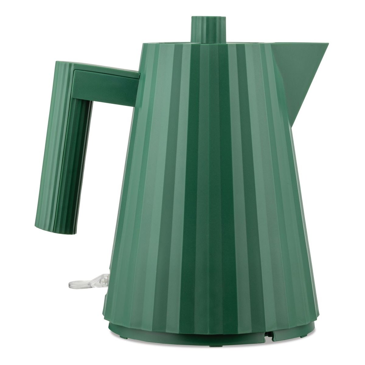 Bouilloire électrique 1l plissé en résine verte vert, ALESSI
