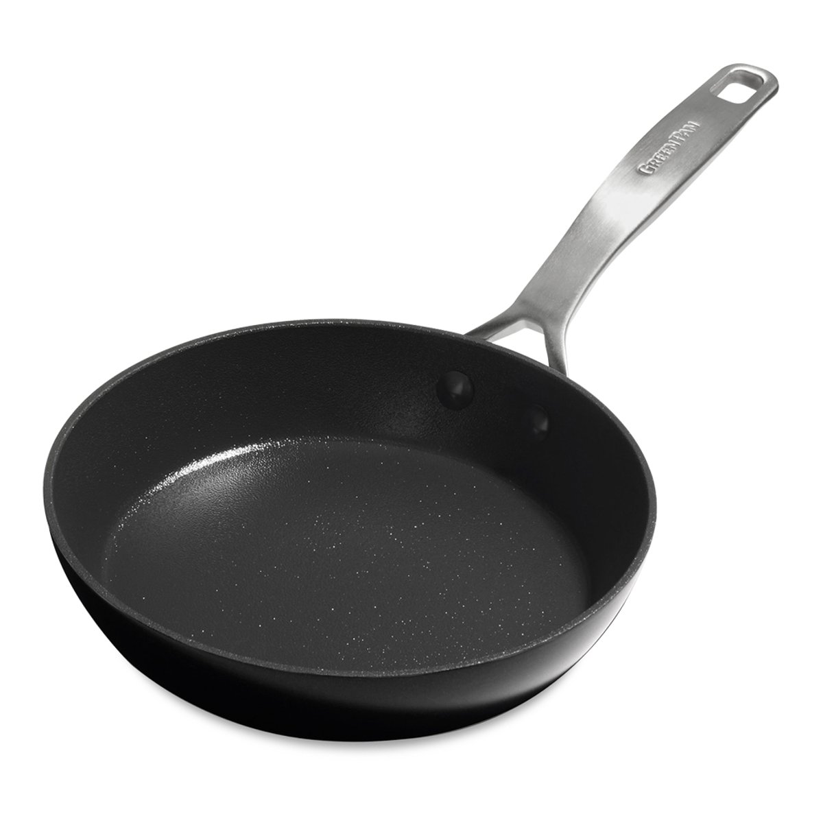 Poêle 24 cm aluminium forgé revêtement céramique-Copenhagen noir, GREENPAN