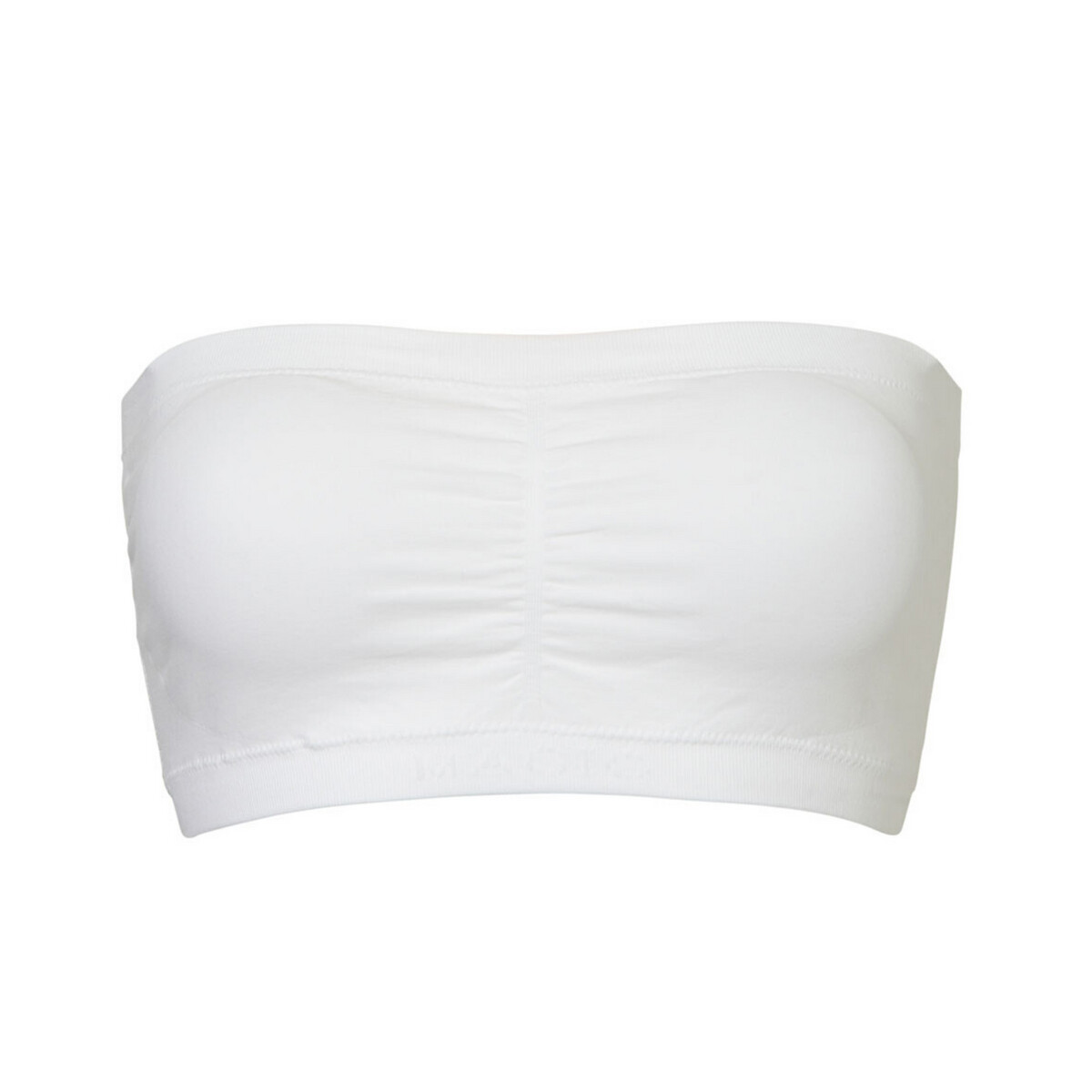 Soutien-gorge bandeau push-up blanc, MAGIC BODYFASHION