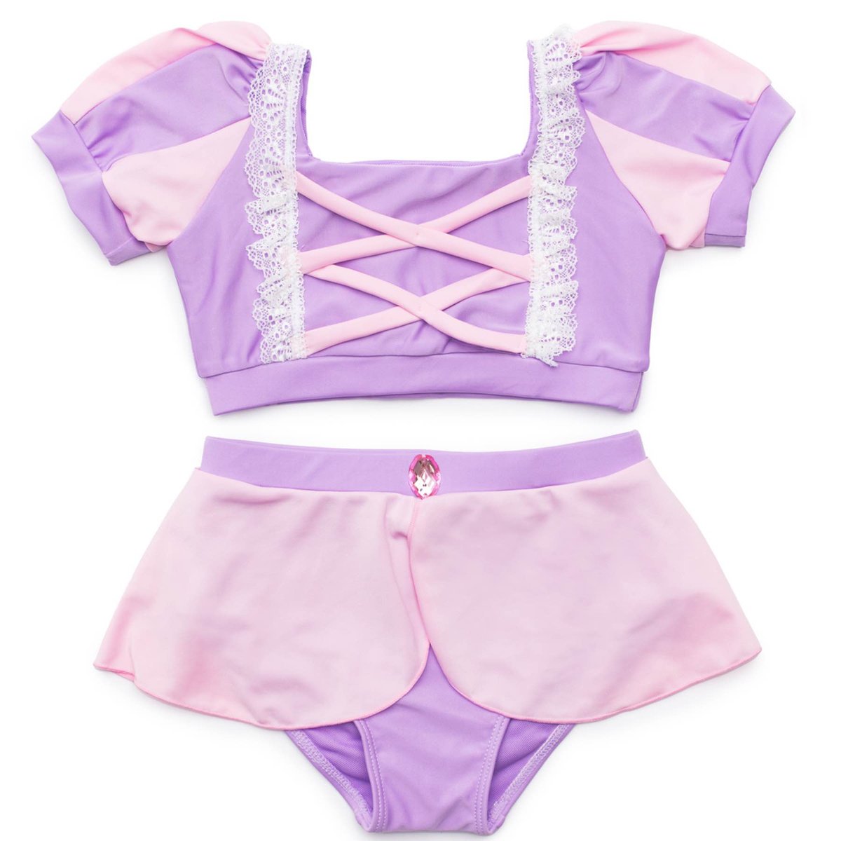 Maillot de bain 2 pièces princesse violet, GREAT PRETENDERS