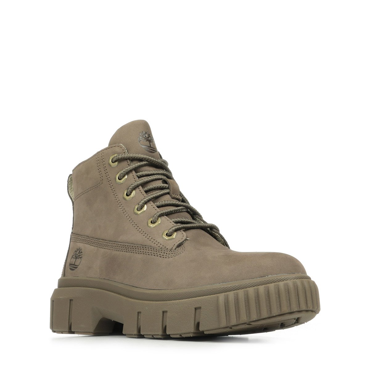 Bottines Greyfield Mid Lace Boot medium brown nubuck, TIMBERLAND