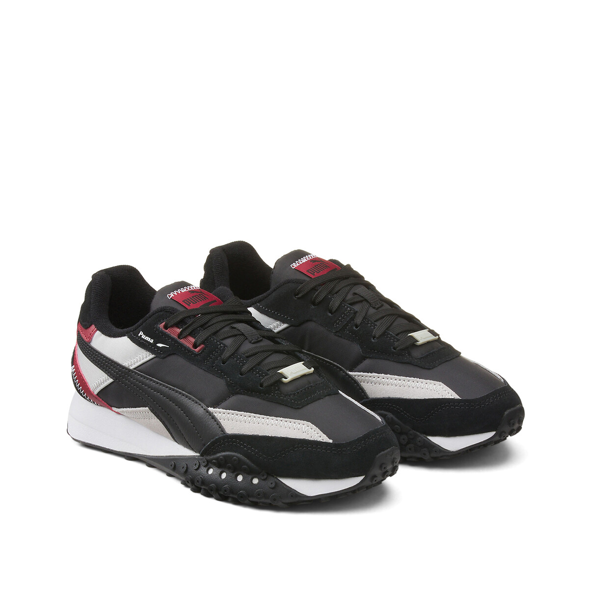 Morphic reflective trainers black Puma La Redoute
