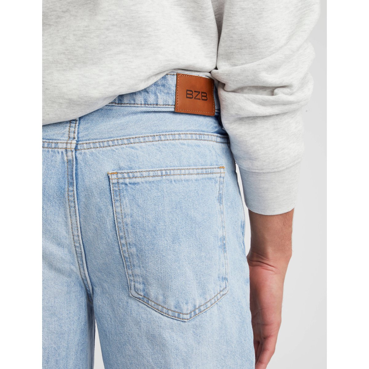Jean comfort fit triple stone bleu clair, BZB