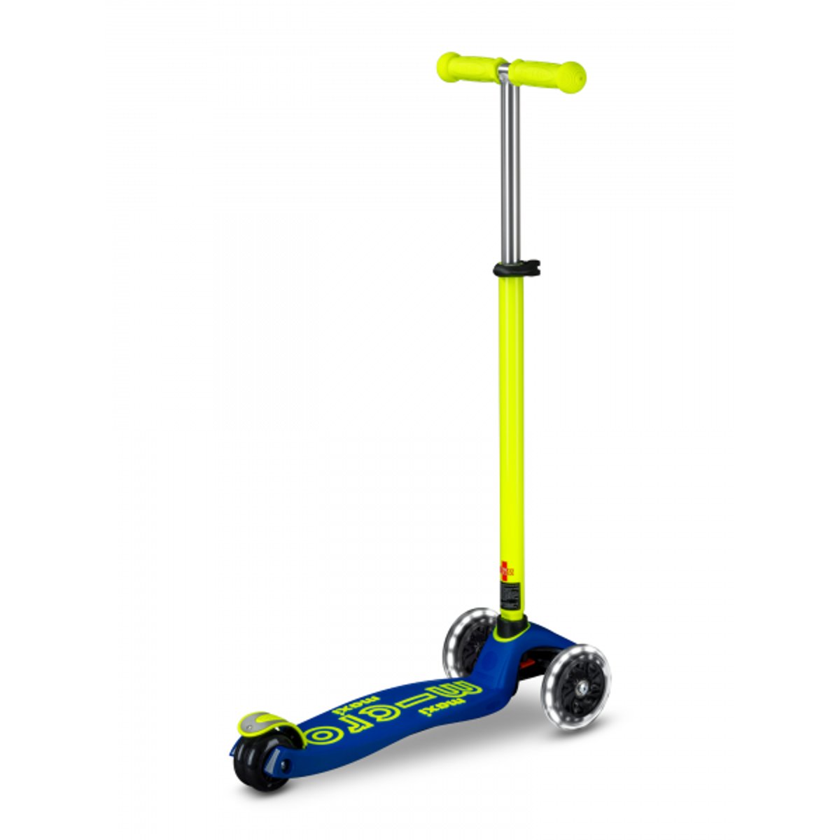 Maxi Micro Deluxe LED - Néon Canari jaune, MICRO MOBILITY