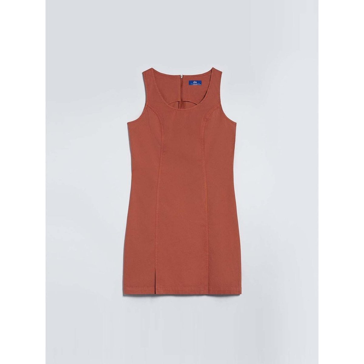 Robe courte GEMMEROB39296 terracotta, TBS