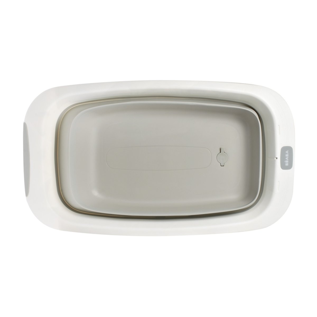 Baignoire pour bébé pliable et compacte EAZY POP gris velours, BEABA