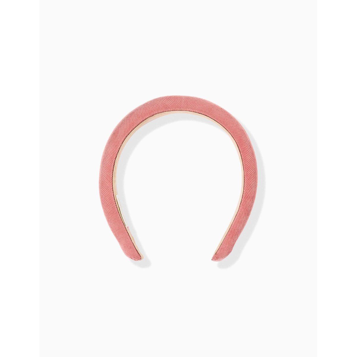 Serre-tête rembourré en velours côtelé rose, ZIPPY