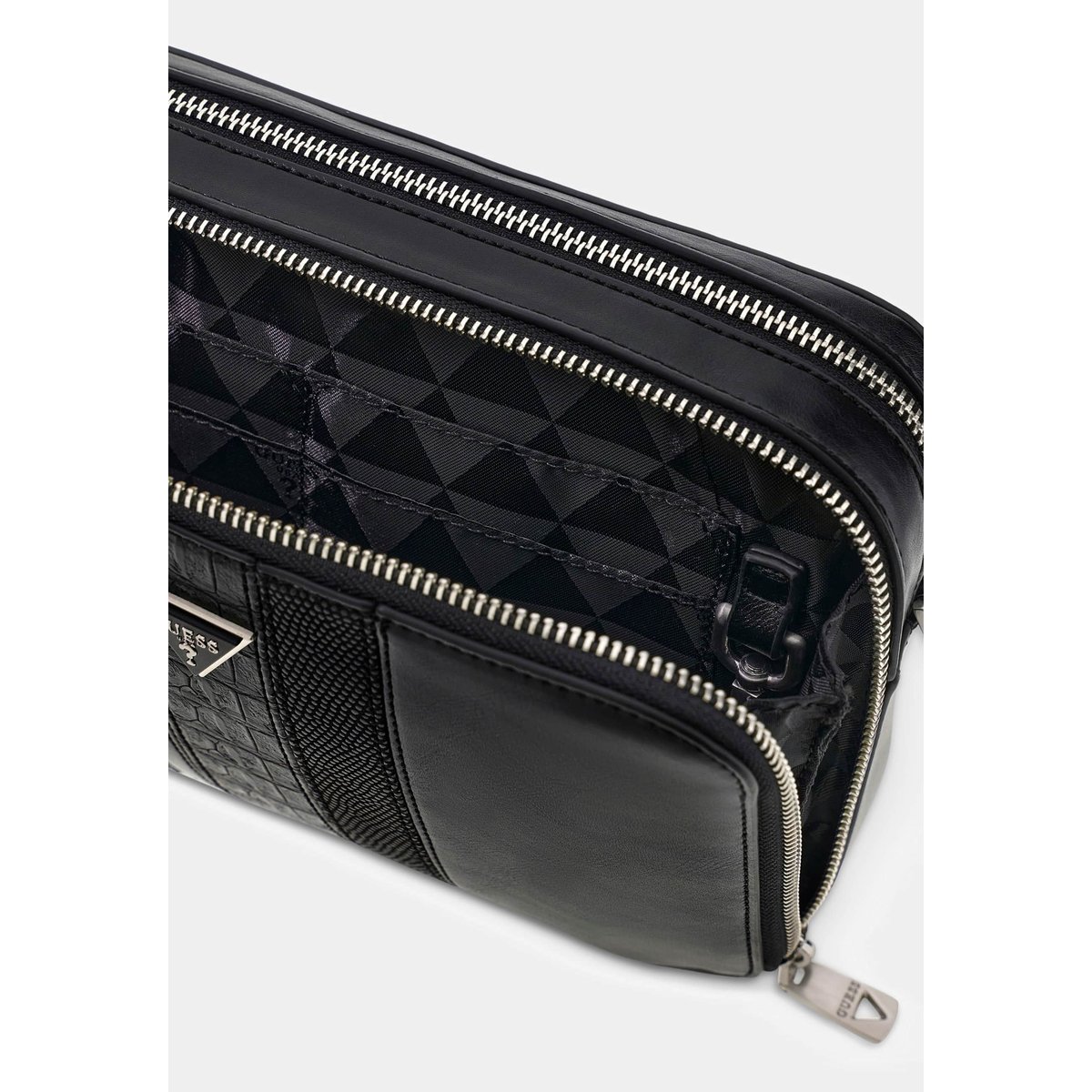 Sac Bandoulière Torino noir, GUESS