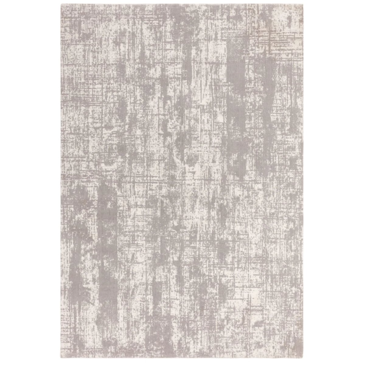 Tapis moderne salon et chambre ZUKA SYNO gris, NOVATREND