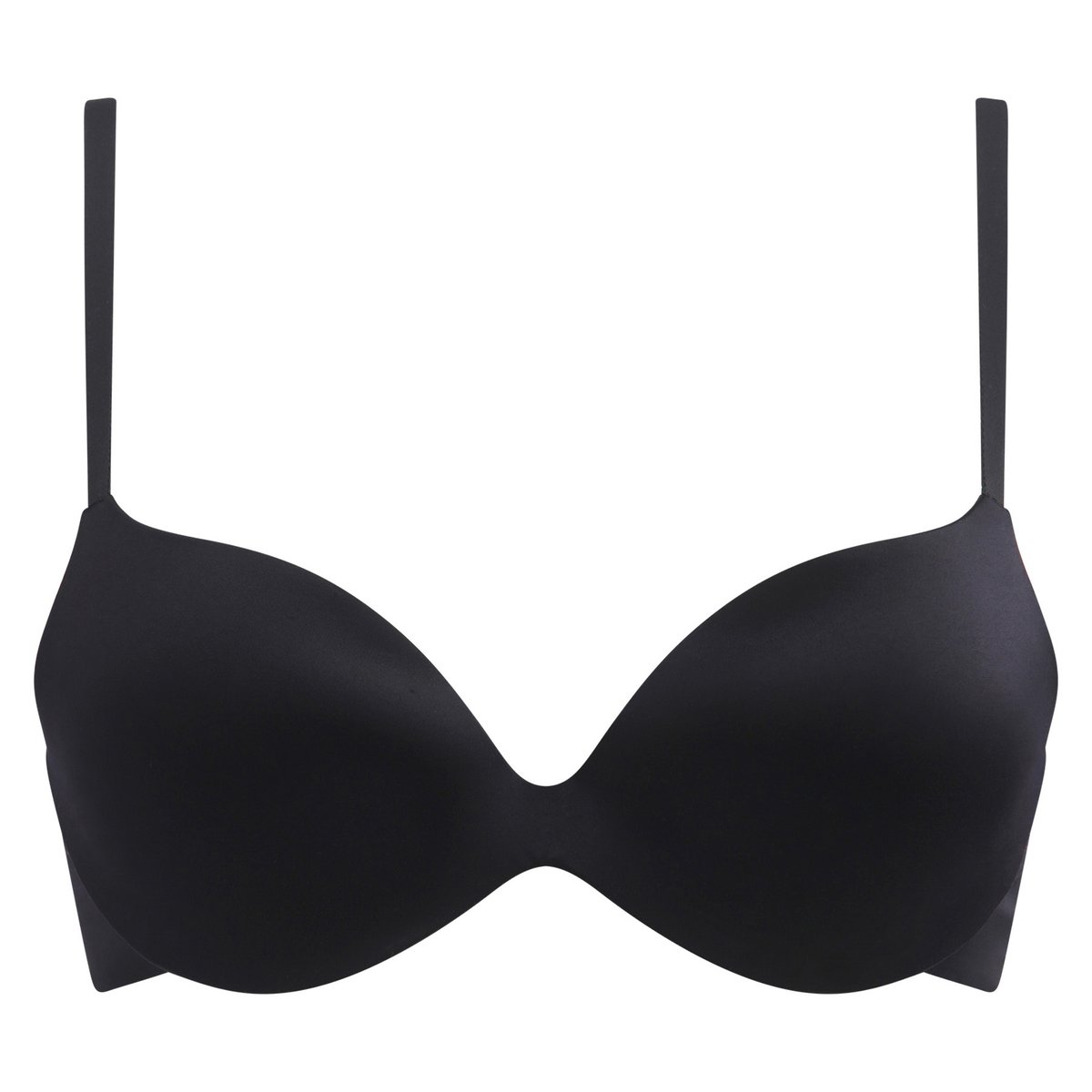 Soutien-gorge push-up microfibre Confort Collection noir, DIM