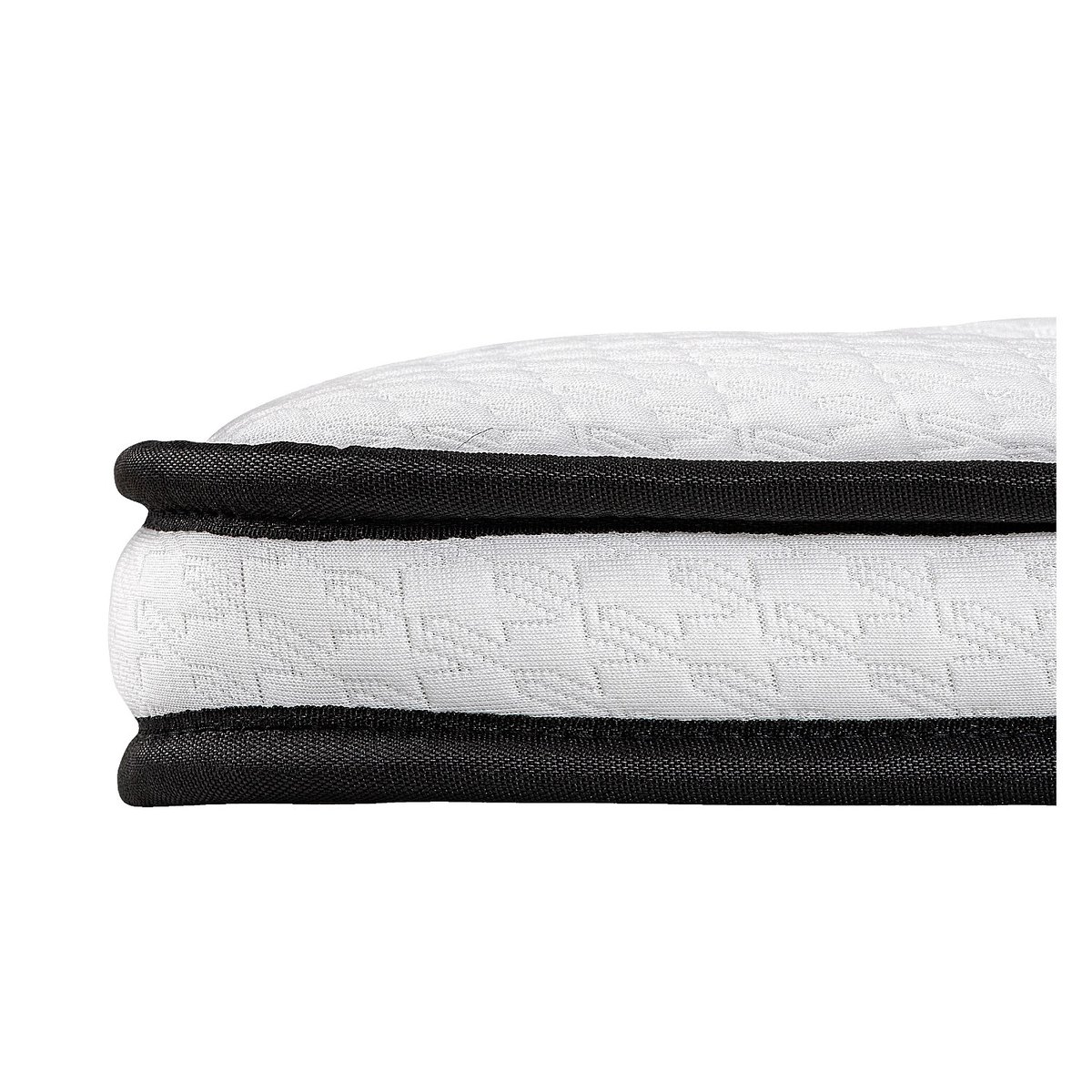 Surmatelas en mousse à mémoire de forme SERENITE blanc, HABITAT