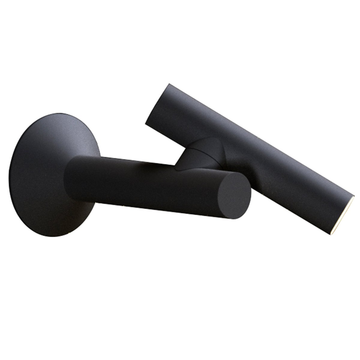 Applique liseuse sans fil ZOOM WALL noir, LUMISKY