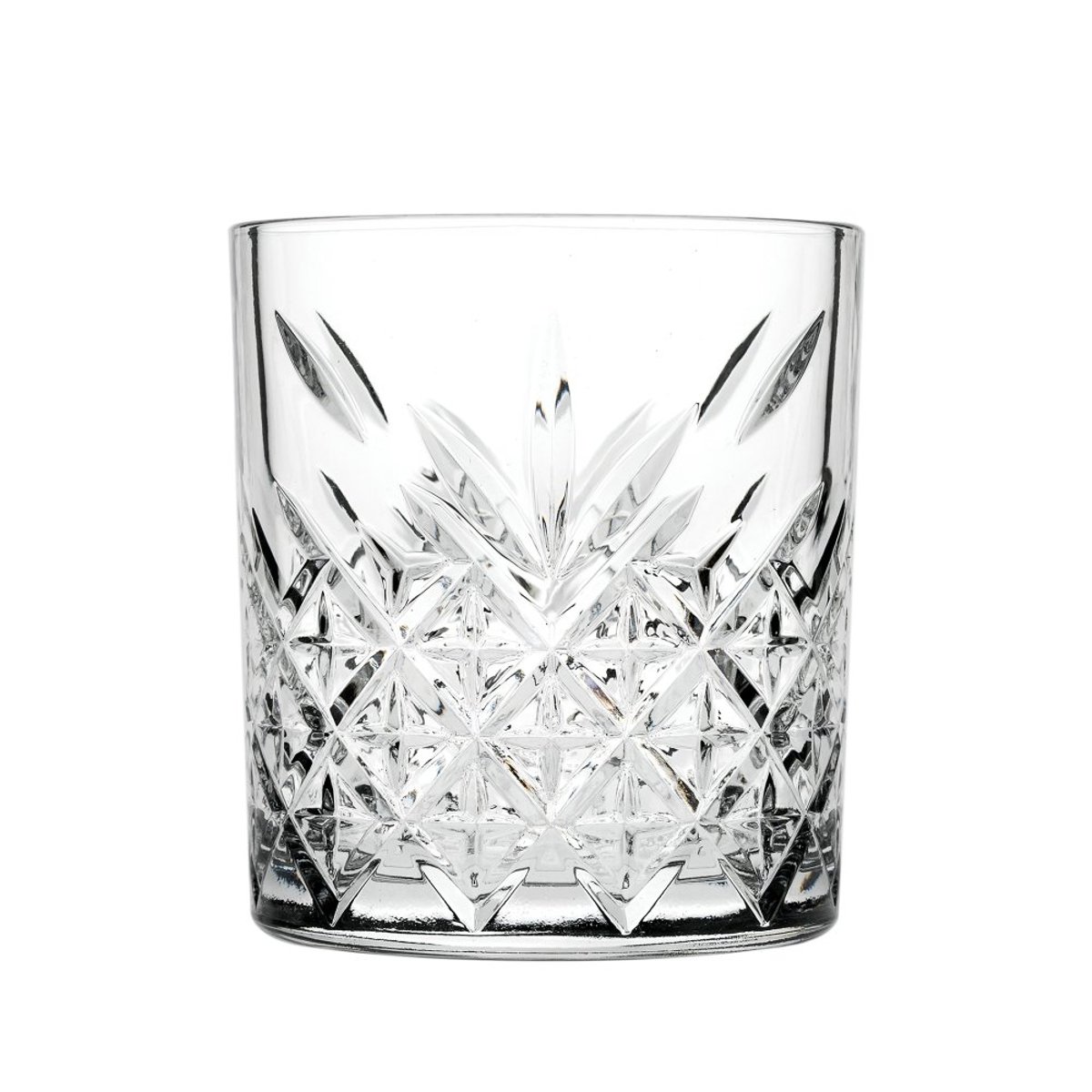 Boite de 4 chopes basses Timeless 35 cl transparent / cristal, PASABAHCE